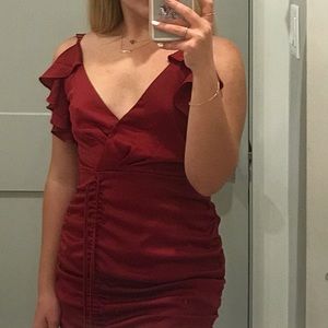 red dress // perfect for going out